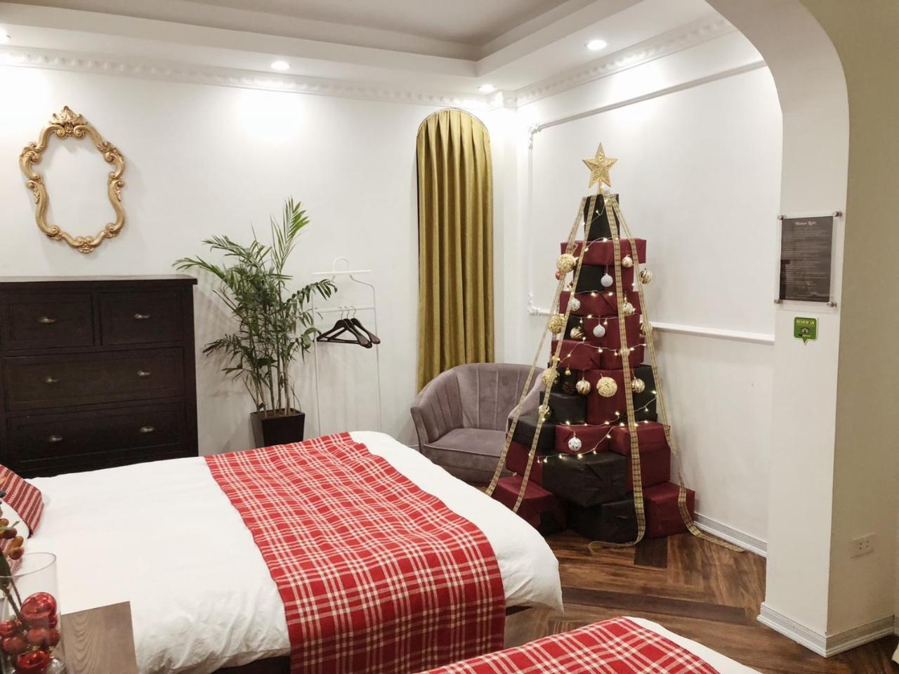 Chloe & Leo Boutique Homestay 하노이 외부 사진