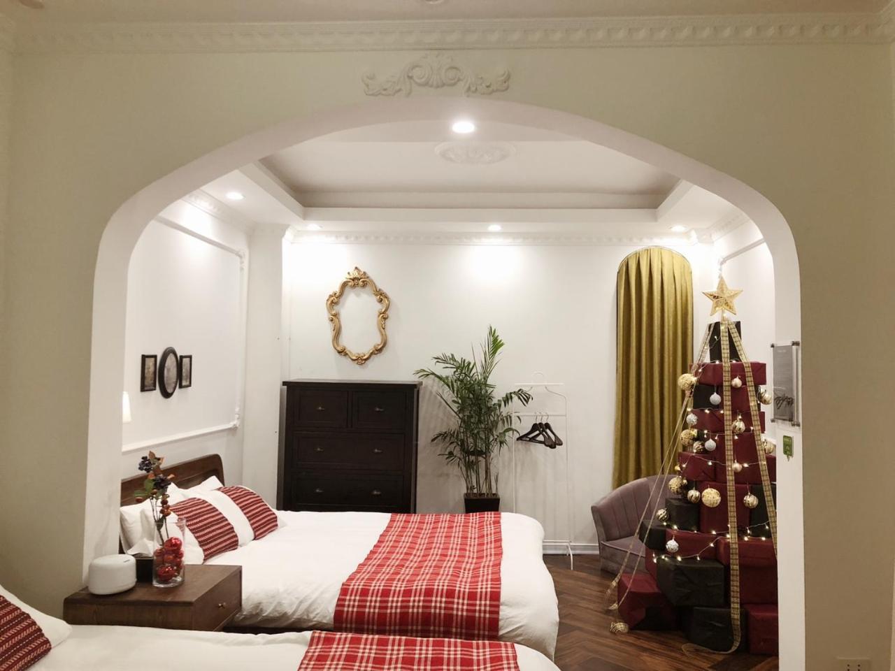 Chloe & Leo Boutique Homestay 하노이 외부 사진